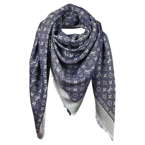 louis vuitton denim scarf|louis vuitton scarf.